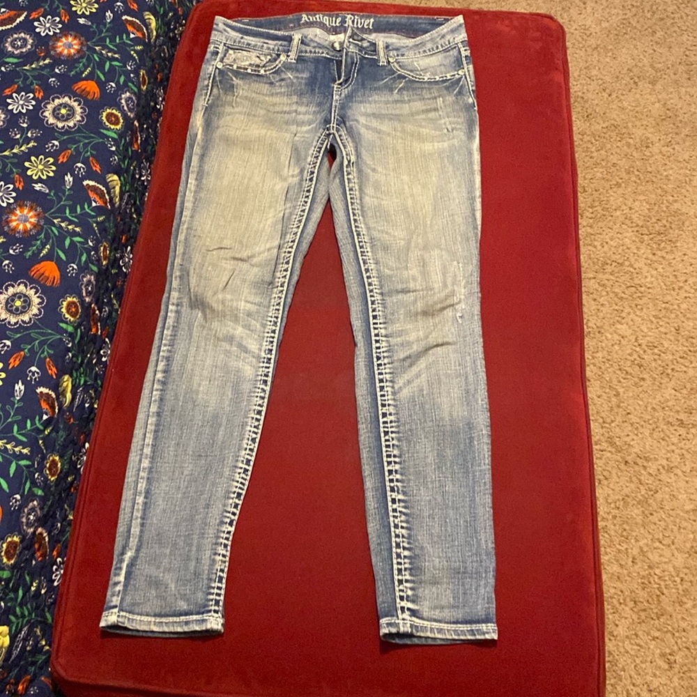 Cropped jeans